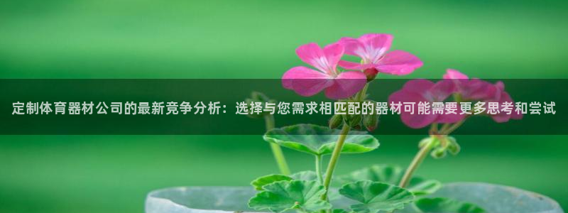 富联平台赢钱不给退怎么办呀:定制体育器材公司的最新竞争分析: